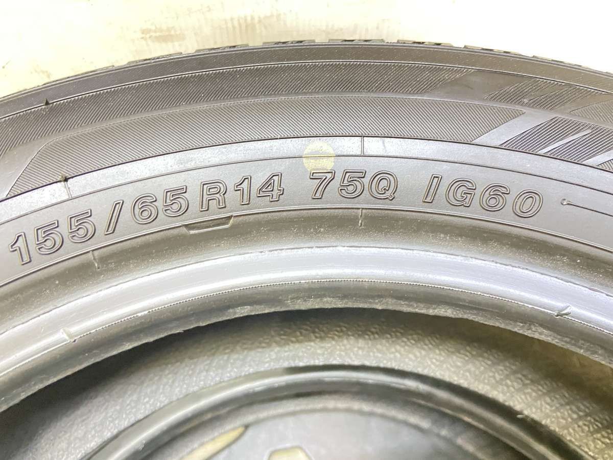 155/65R14 ヨコハマ アイスガード iG60 中古タイヤ スタッドレスタイヤ