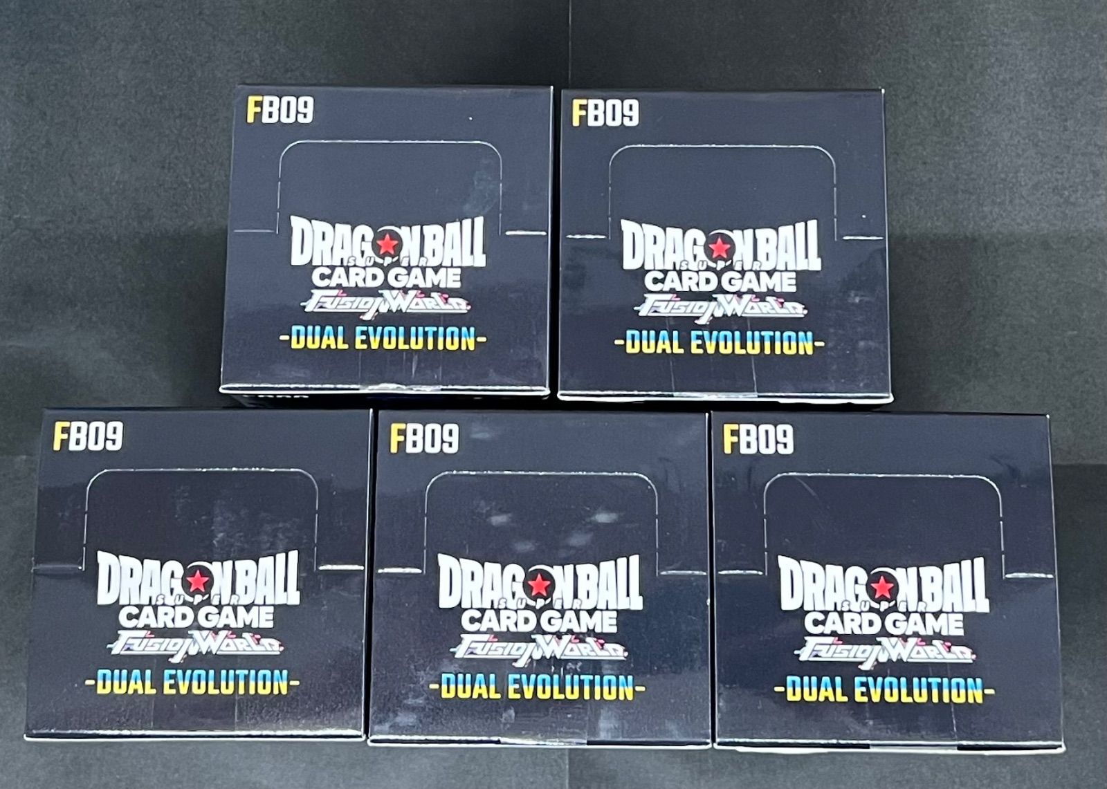 DUAL EVOLUTION 5BOX 新品 未開封 テープ付き ドラゴンボール