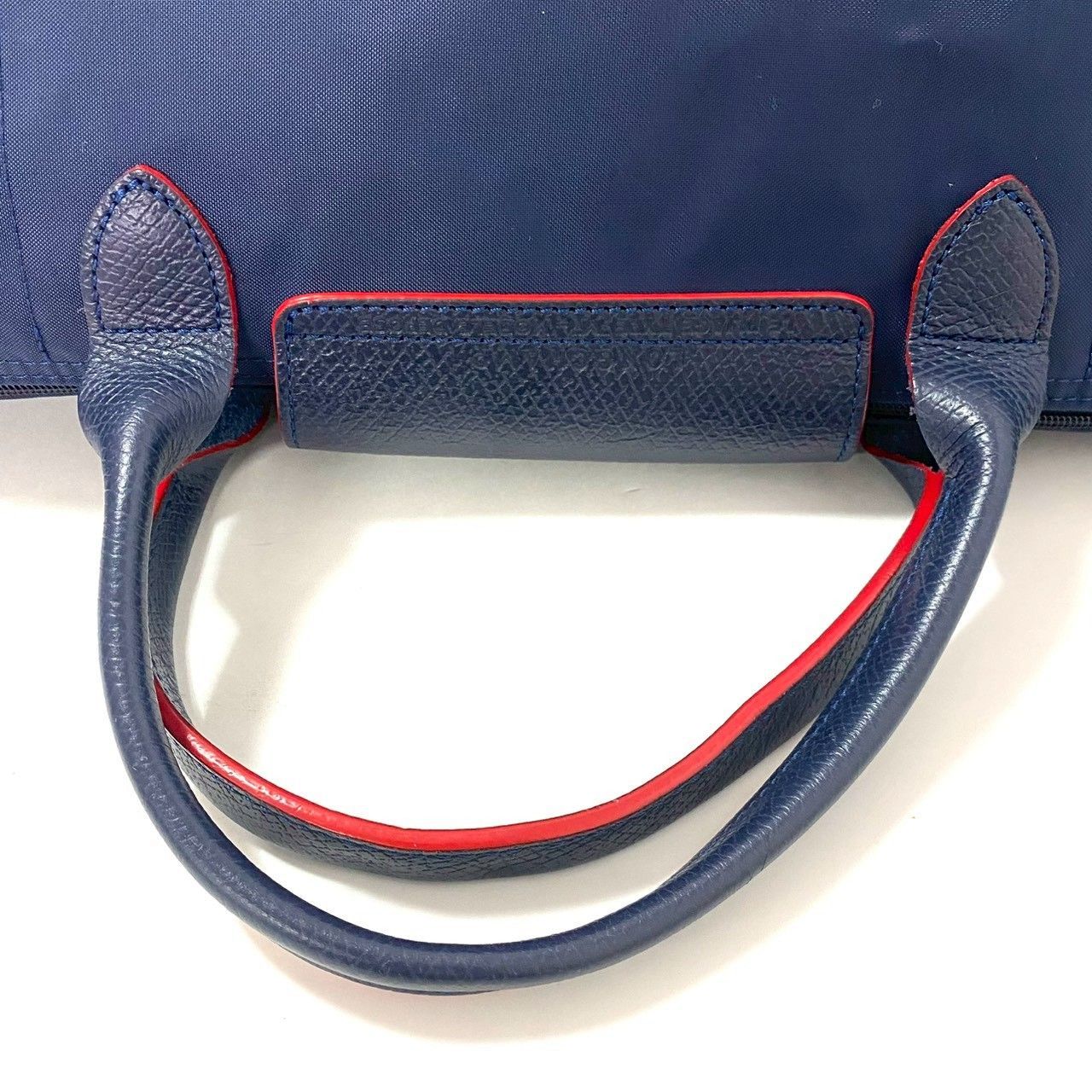 Y【LONGCHAMP】ル プリアージュ トートバッグ ナイロン ネイビー 