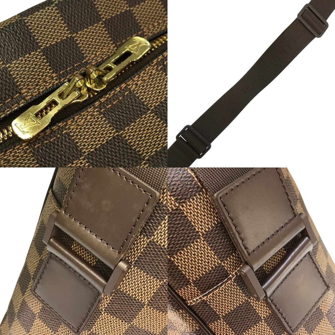 LOUIS VUITTON ルイヴィトン ダミエ オラフMM ショルダーバッグ ユニ