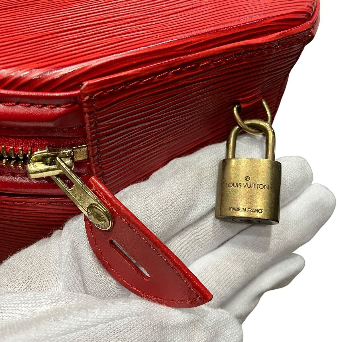 ルイ・ヴィトン LOUIS VUITTON カンヌ エピ ハンドバッグ レザー 
