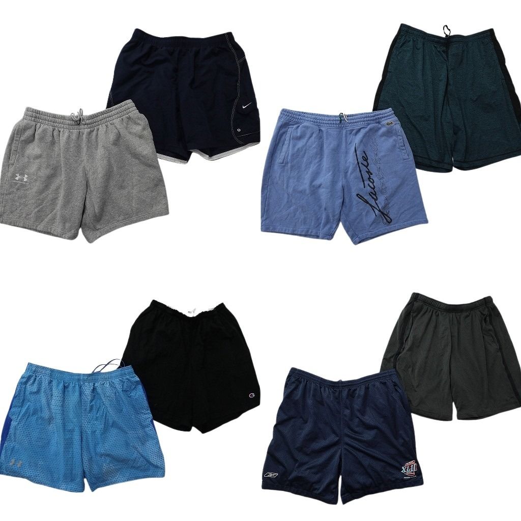 古着卸 まとめ売り ブランド ショートパンツ 8枚セット ( メンズ 2XL ) ラコステ リーボック チャンピオン ナイキ 中古 古着 NE9468 10,224円
