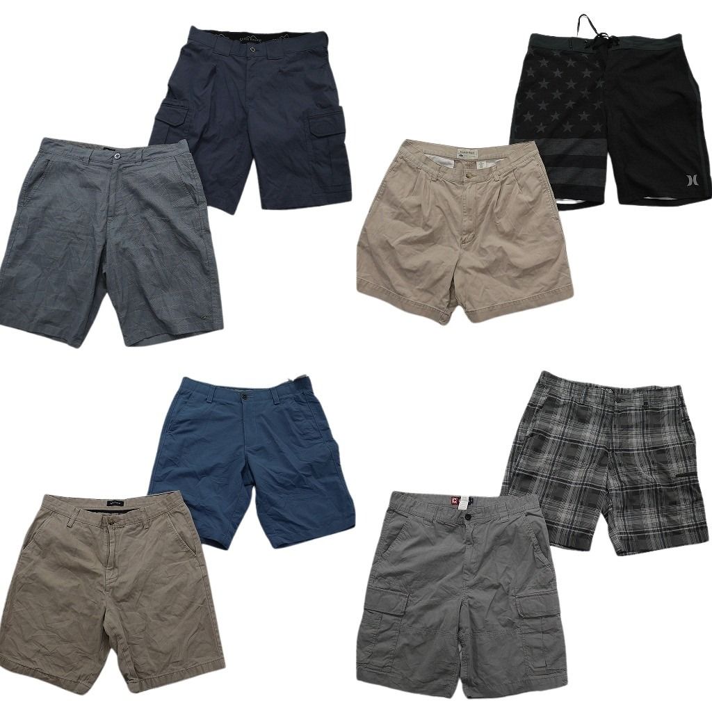 古着卸 まとめ売り ブランド ショートパンツ 8枚セット ( メンズ 34 ) ノースフェイス アンダーアーマー チャップス 中古 古着 NE9491 10,366円