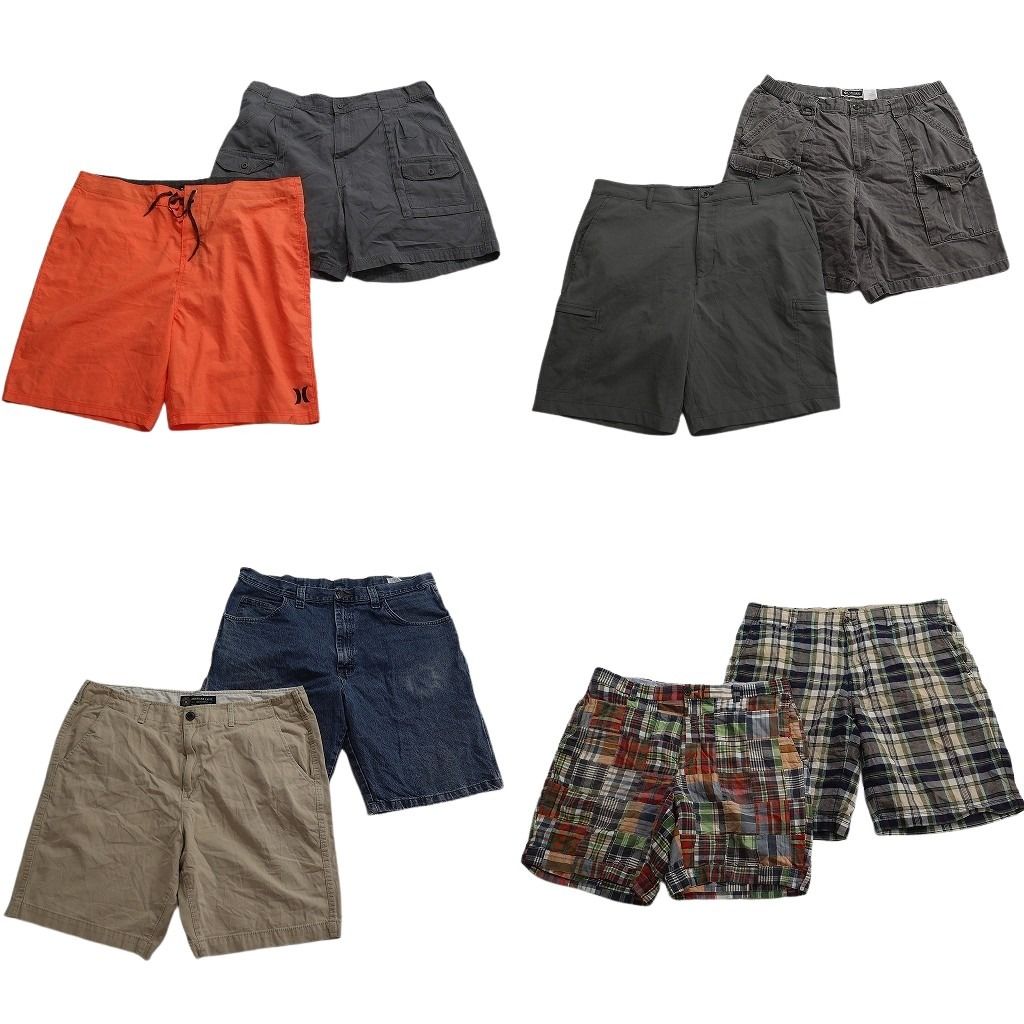 古着卸 まとめ売り ブランド ショートパンツ 8枚セット ( メンズ 38 ) コロンビア カベラス ブルックスブラザーズ 中古 古着 NE9504