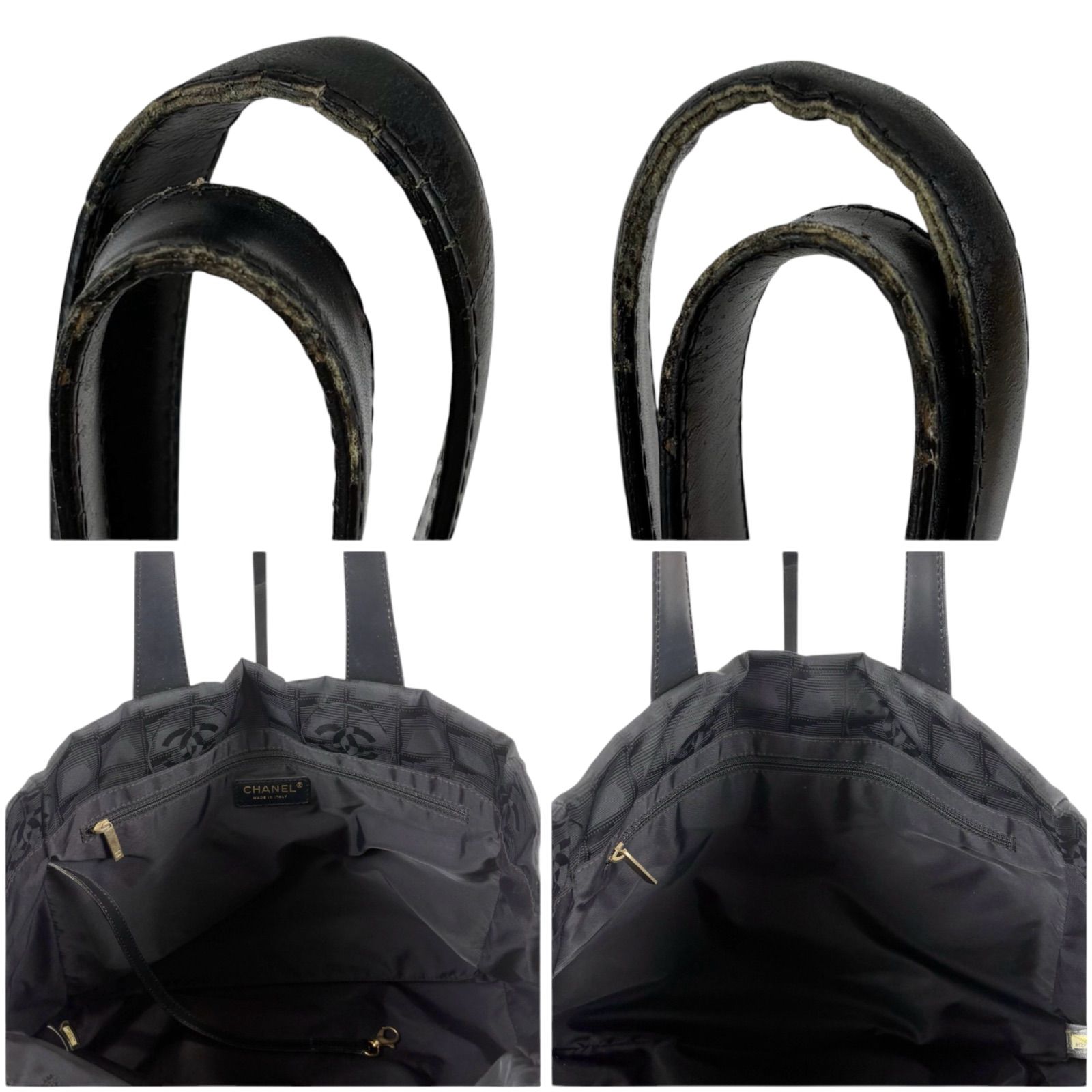CHANEL シャネル ニュートラベルライン トートバッグ トートMM