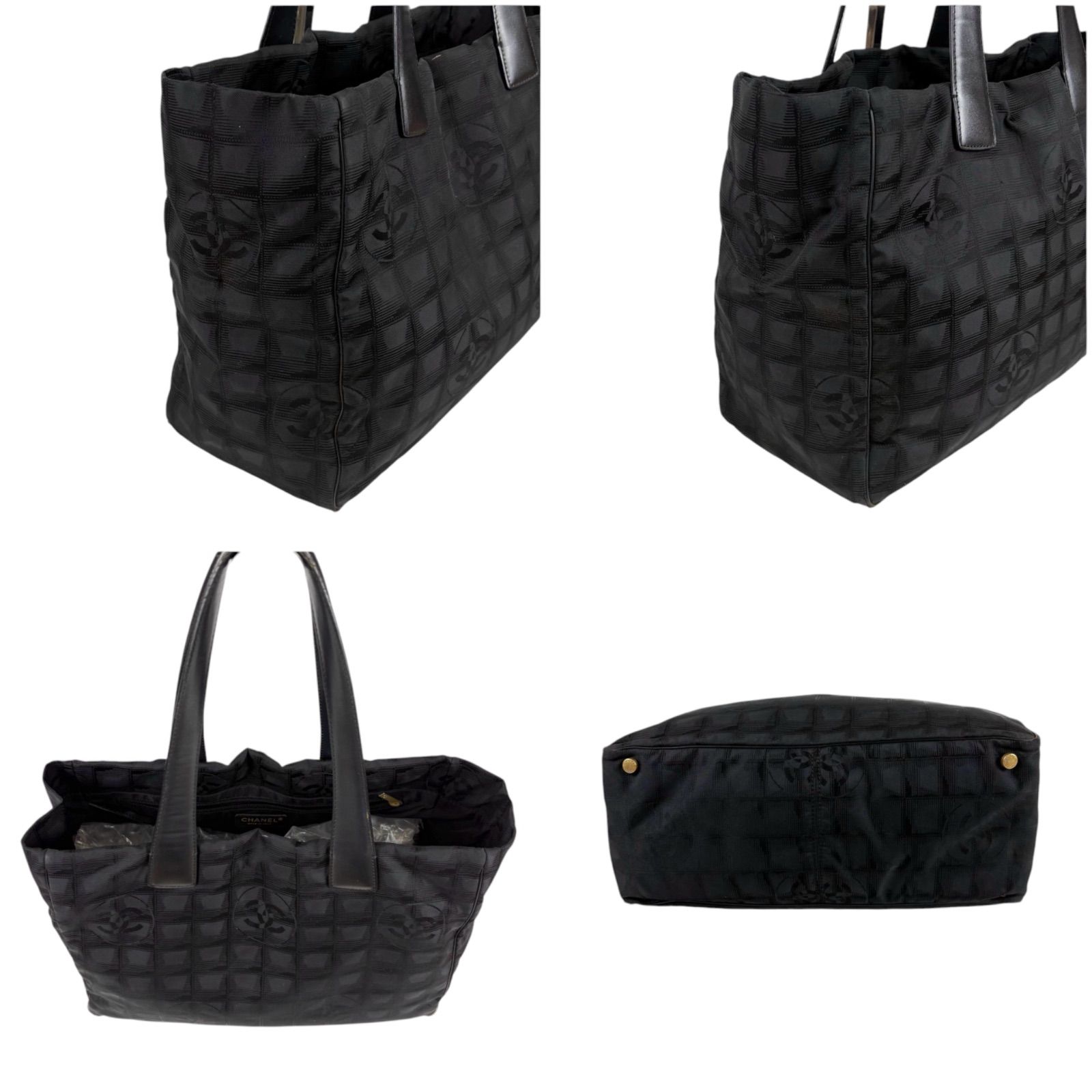 CHANEL シャネル ニュートラベルライン トートバッグ トートMM