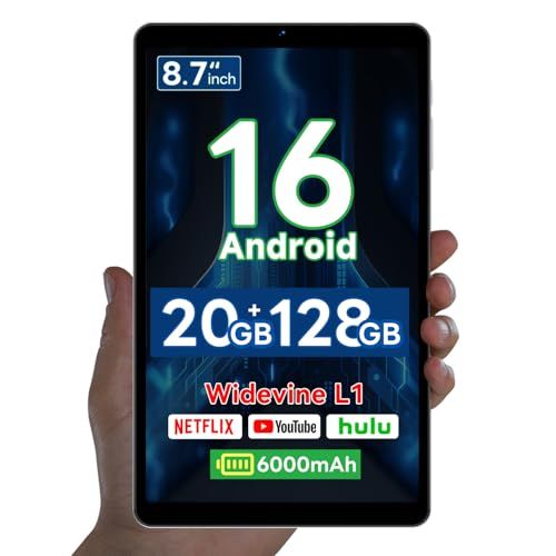 P08 Android16 タブレット 8インチ 20GB+128GB 最大2TB拡張 90Hz Widevine L1 6000mAh wi-fiモデル 13MP+8MP GPS機能 Gemini AI IPSパネル イヤホンジャック付き 20bf95cf