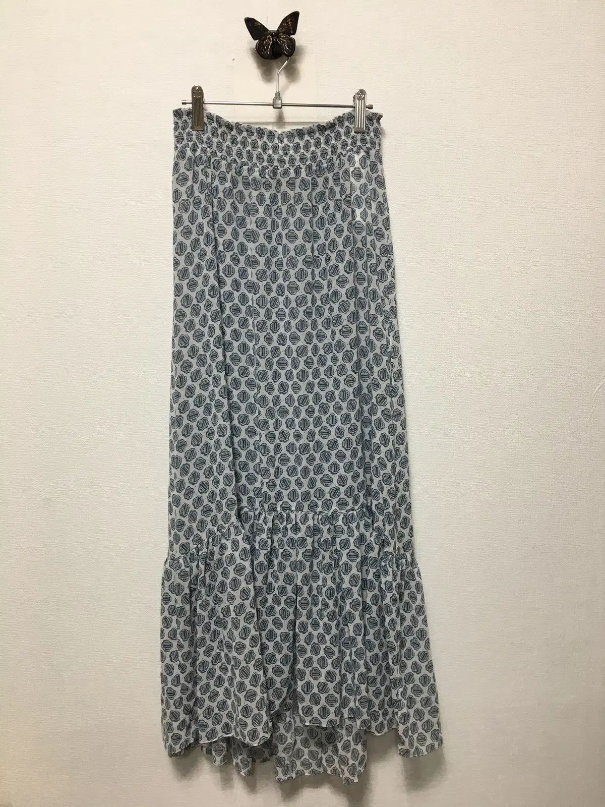 マージュ シフォン ロング丈スカート