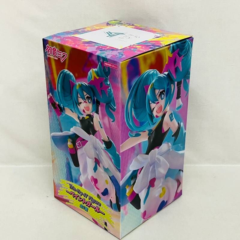 初音ミク ペイントガール Trio-Try-iT Figure プライズ フィギュア 2個