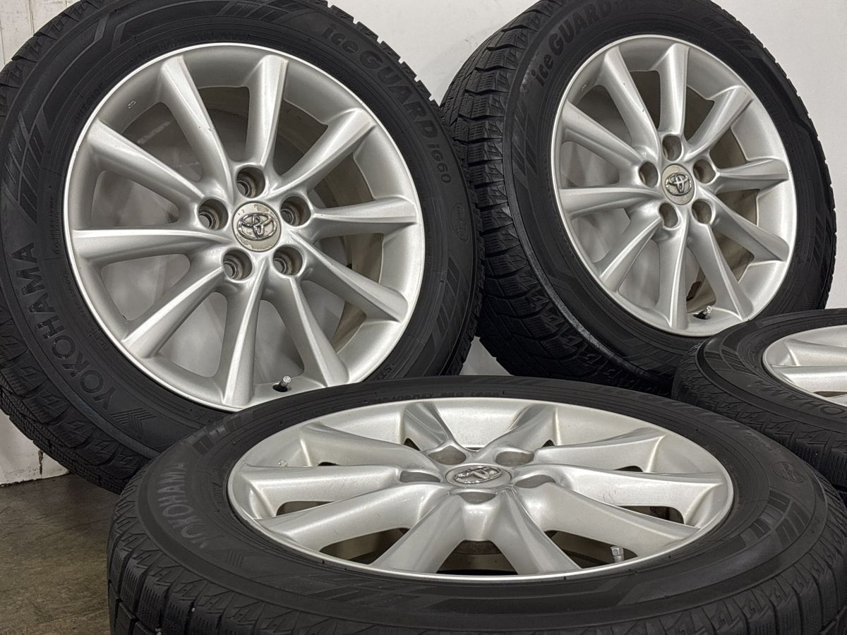 バリ溝】トヨタ エスティマ 純正 17in 7J +50 PCD114.3 ヨコハマ