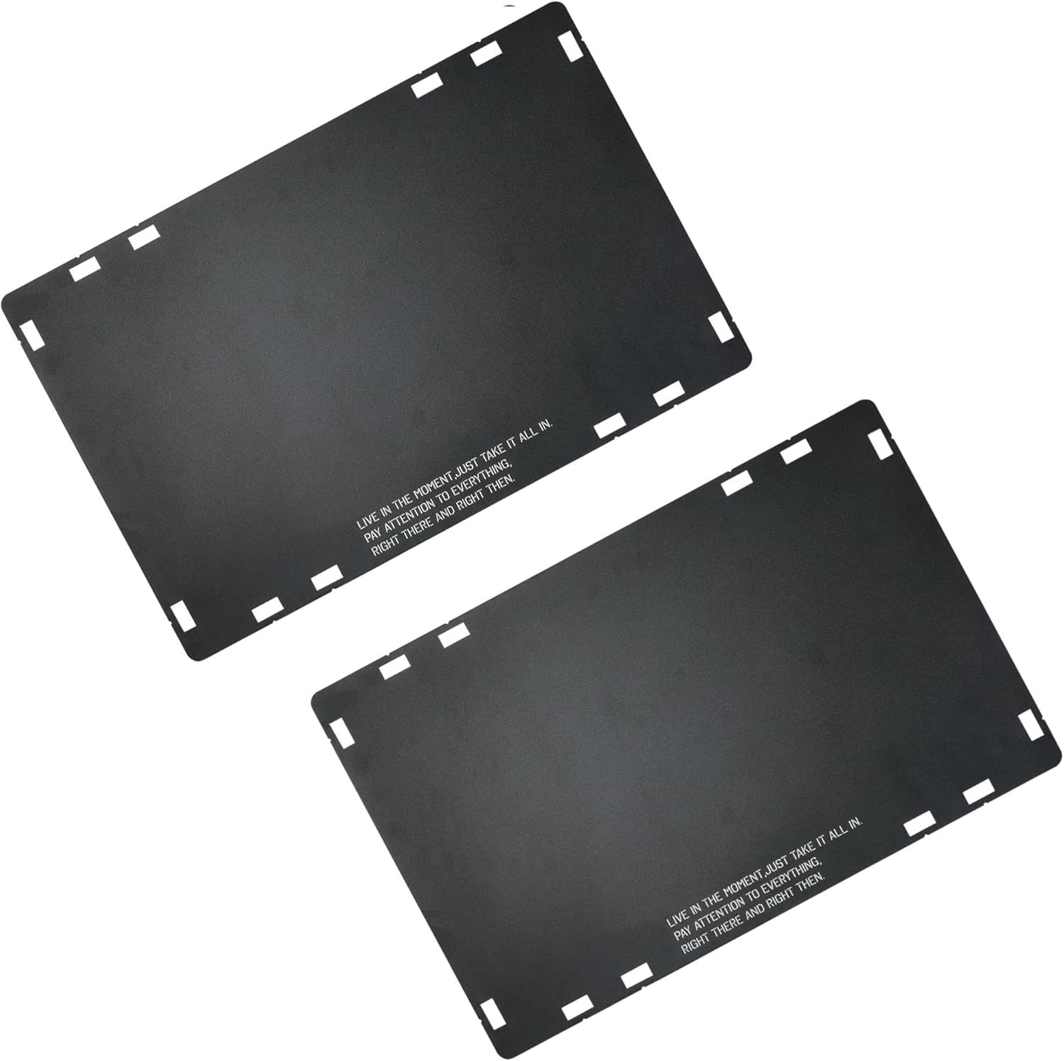 キャンピングムーン T-510-2TB タクティカルテーブルM S テーブルワン用 天板 黒ギア ワークトップ アルミ製 2枚セット