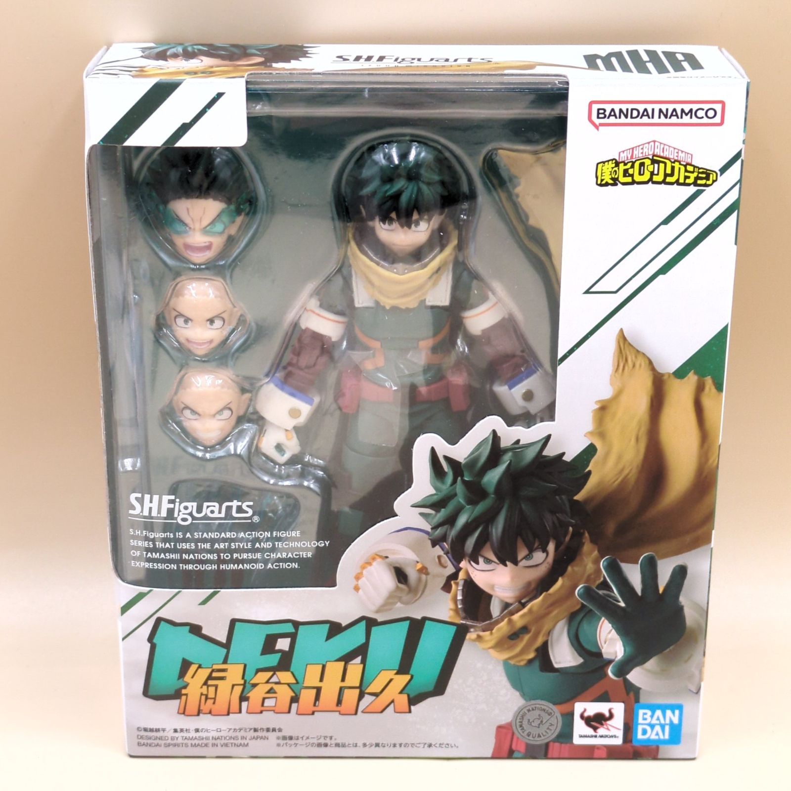 D43337】（未開封品）S.H.Figuarts 僕のヒーローアカデミア 緑谷出久