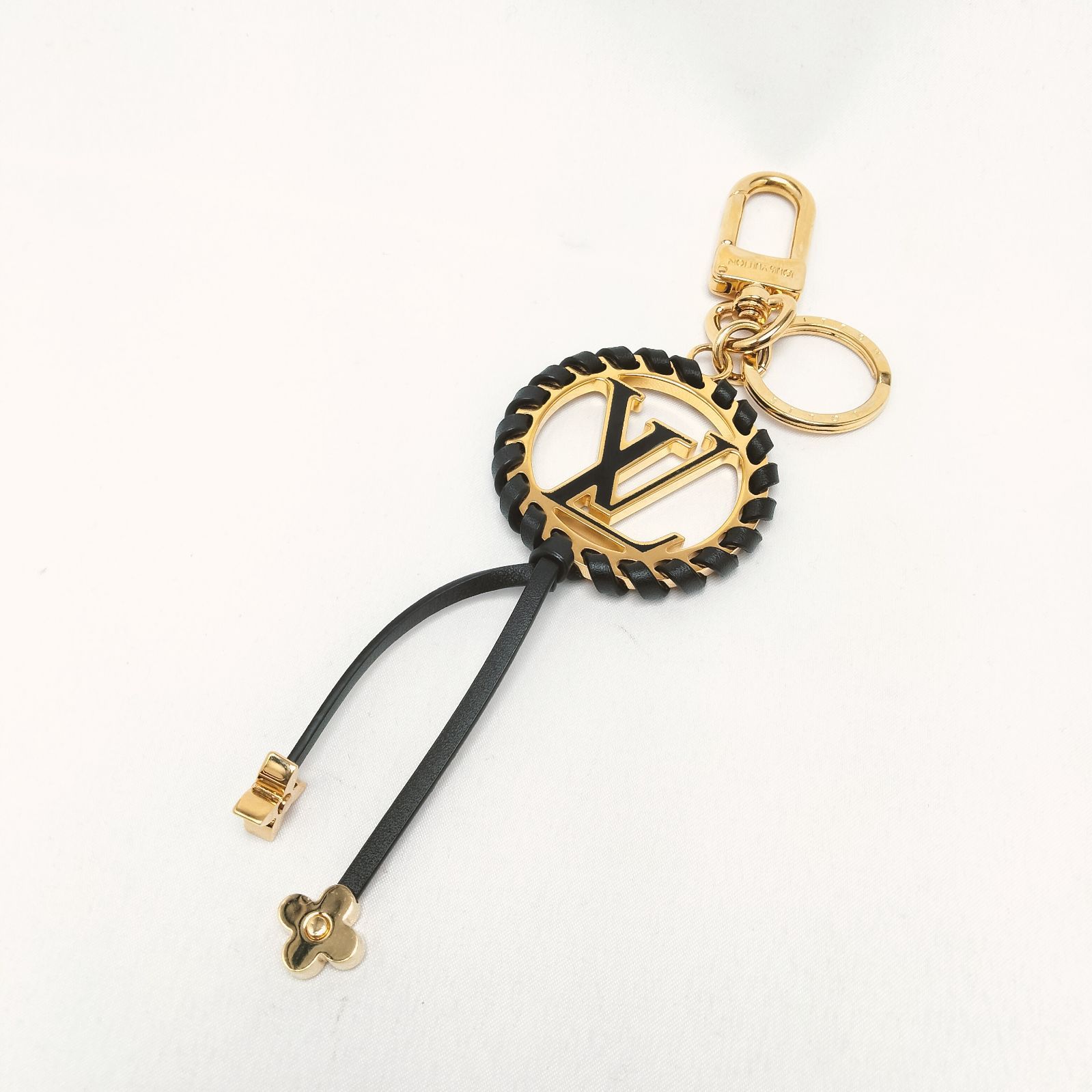 ✨️LOUIS VUITTON✨️ルイヴィトン モノグラム ポルトクレベリー ゴールド M63082 キーホルダー チャーム