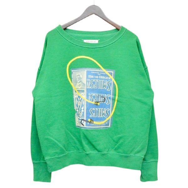 Maison Margiela　メゾンマルジェラ　2022SS　Circus Smile Sweatshirt　プリントオーバーサイズスウェットシャツ　S51GU0113 S25540　8054000246144 10,058円