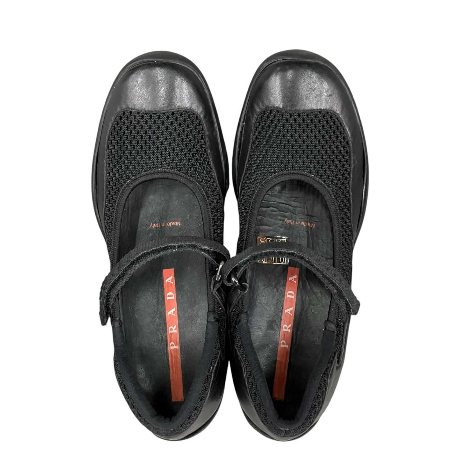 186005 現状品 PRADA プラダ スニーカー 23cm レディース