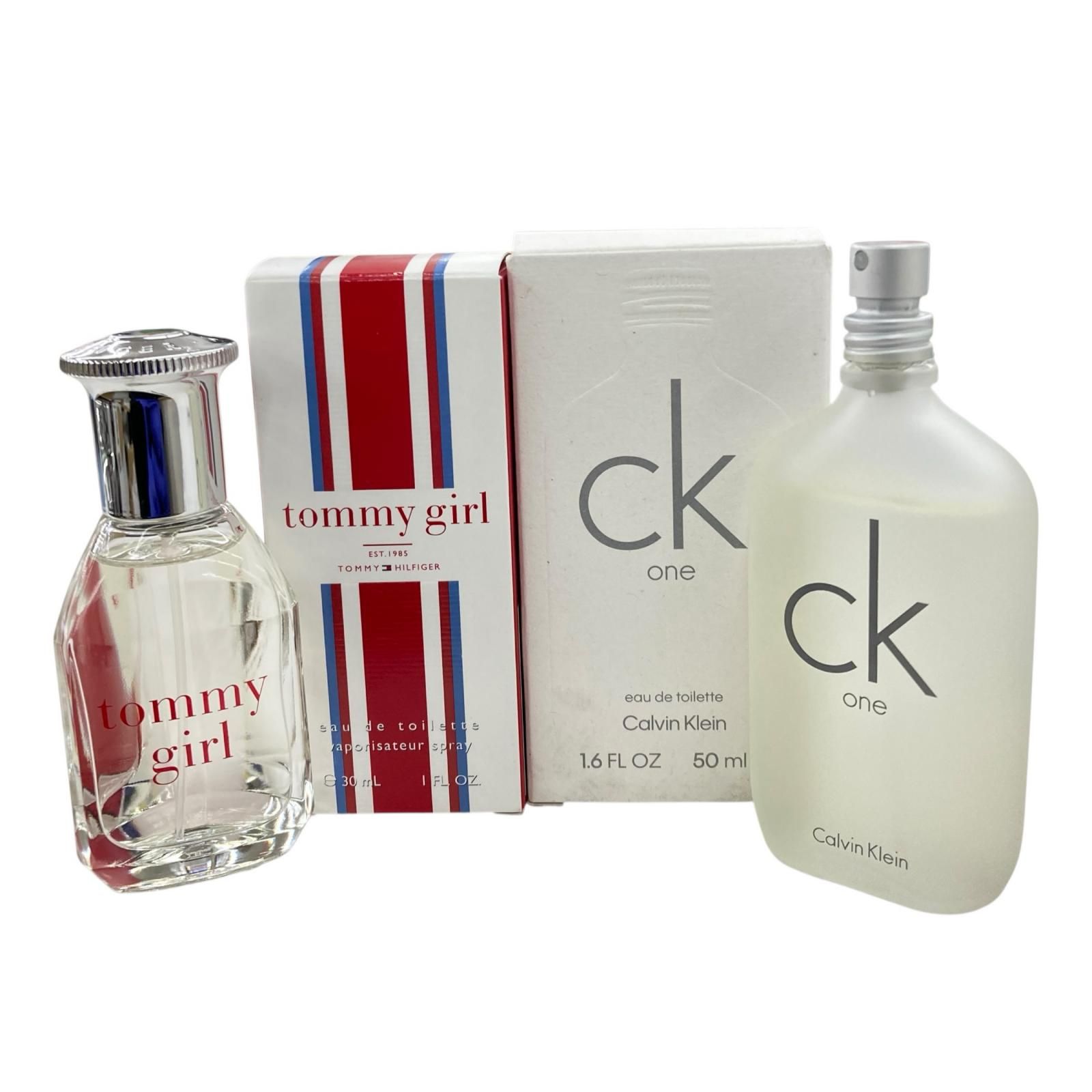 186001 現状品 Calvin Klein ck One オードトワレ TOMY HILFIGER tommy 