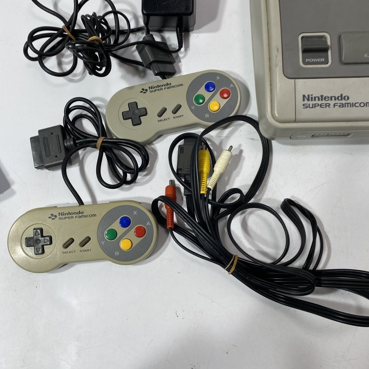 動作確認済み Nintendo スーパーファミコン SFC 本体 コントローラー