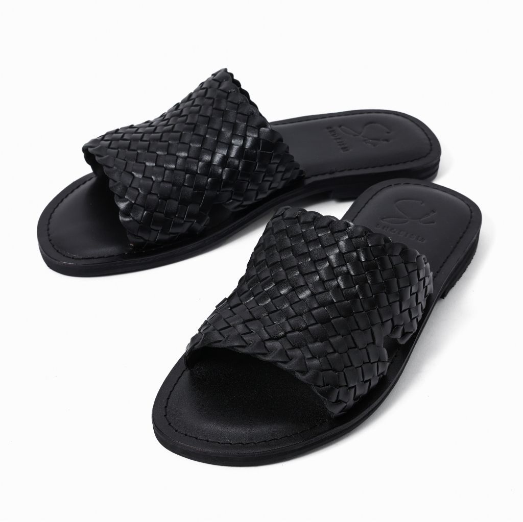 Si -shoeism- DE1503 [ Intre Sandal ] BLACK