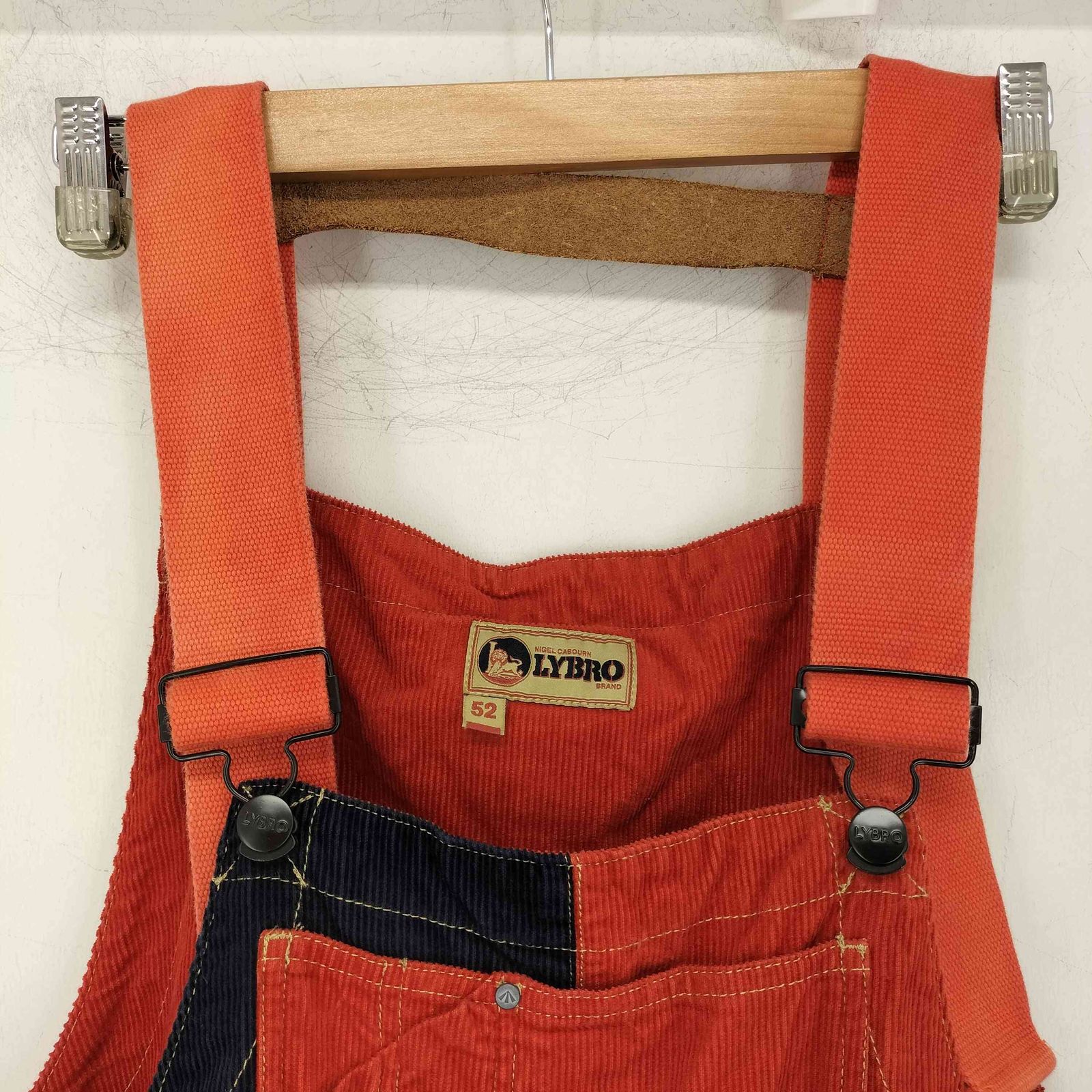 ナイジェルケーボン NIGEL CABOURN LYBRO コーデュロイ オーバーオール
