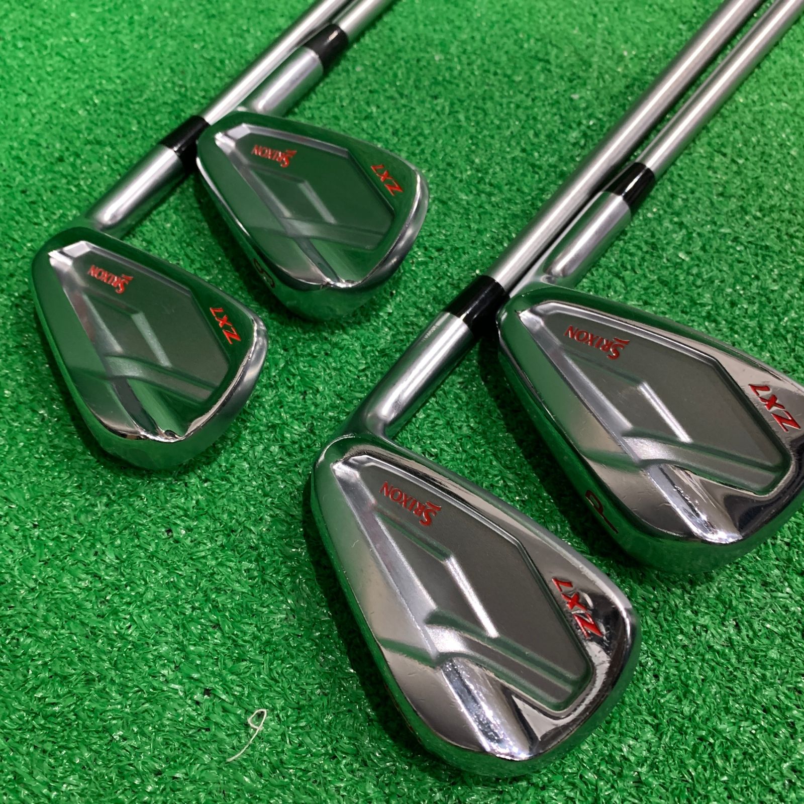 ◇スリクソン ZX7 アイアン 7-P KBS C-Taper 120 4本セット：C000687