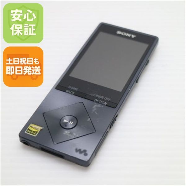 良品中古 NW-A25 チャコールブラック 即日発送 オーディオプレイヤー