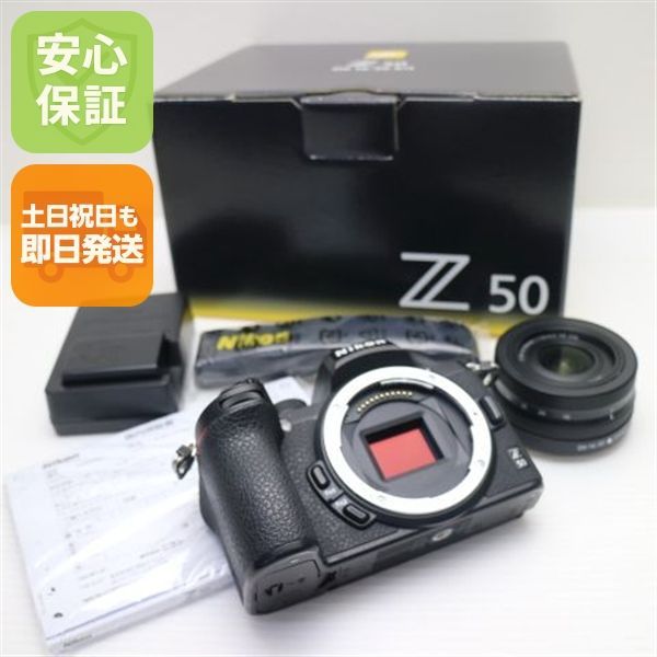 美品 Nikon Z 50 16-50 VR ブラック 本体 土日祝発送OK 07000