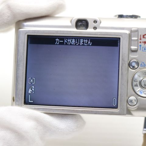 ●canon IXY DIGITAL 60 デジカメ シルバー 動作未確認 中古 IXY DIGITAL 60 シルバー 即日発送 Canon デジカメ デジタル
