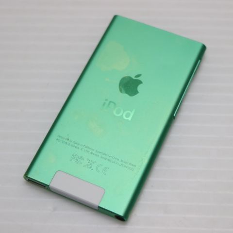 美品 iPod nano 第7世代 16GB グリーン 即日発送 MD478J/A MD478J/A