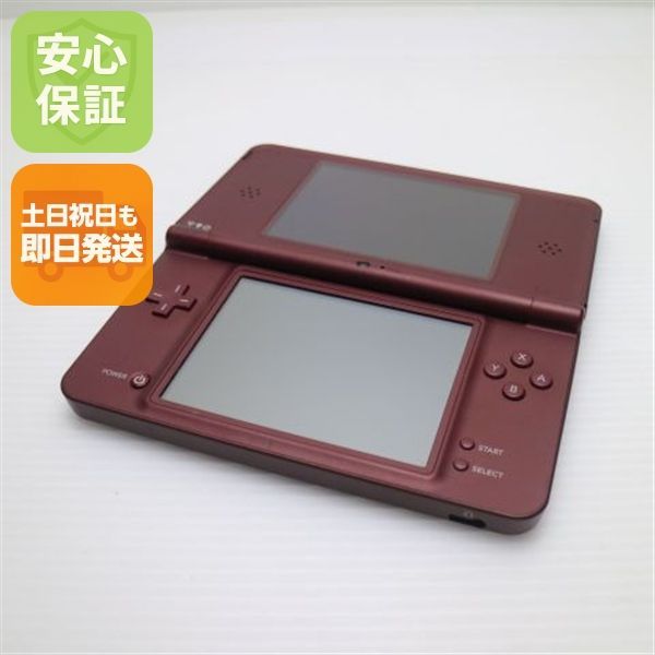 美品 ニンテンドーDSi LL ワインレッド 即日発送 game 任天堂 本体 土日祝発送OK 07000