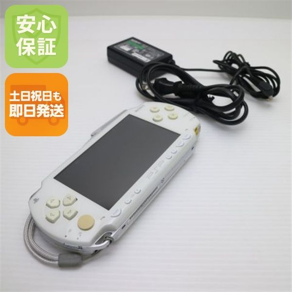 超美品 PSP-1000 セラミック・ホワイト 即日発送 game SONY PlayStation Portable 本体 土日祝発送OK 07000 7,546円
