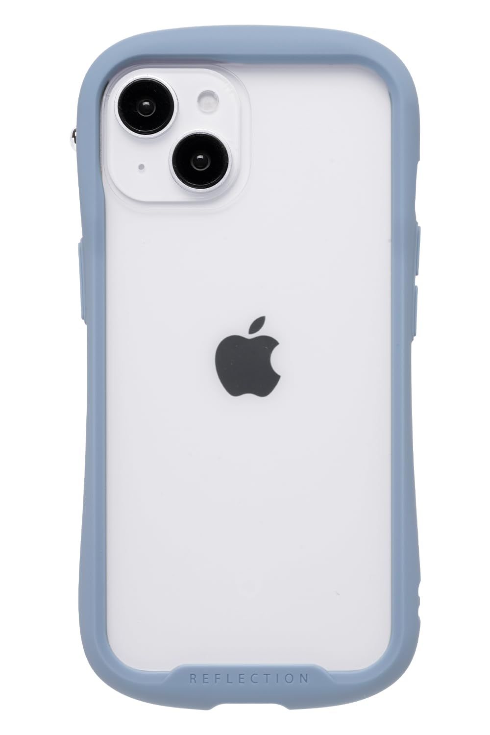 iFace Reflection Frost iPhone 15/14/13 ケース クリア 強化ガラス (ペールブルー)【指紋が目立ちにくい 黄変防止 すりガラス 半透明 アイフェイス iphone15 [ペールブルー] [iPhone 15/14/13]