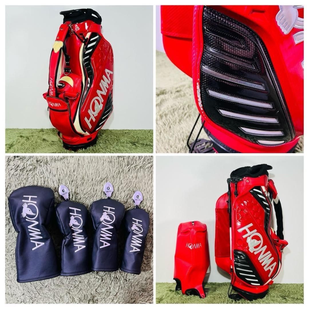 中古】ホンマ ツアーワールドゼロ フルセット キャディバック付き 12本