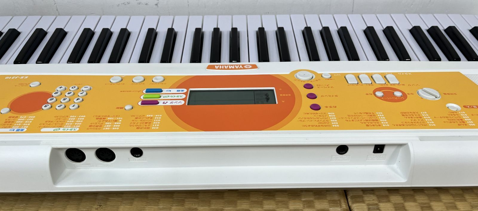 YAMAHA キーボード EZ-J210 - メルカリ
