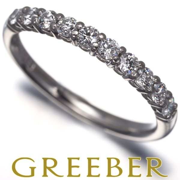 星の砂 リング ダイヤ ダイヤモンド 0.38ct 10P 11号 Pt900 #194608