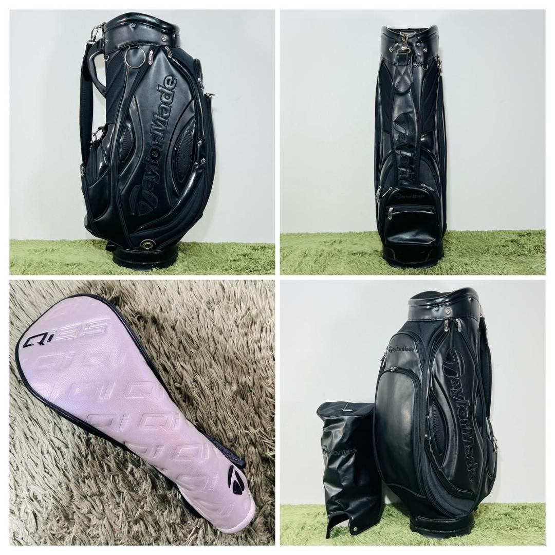 中古】テーラーメイド Qi35 フルセット キャディバック付き 11本セット