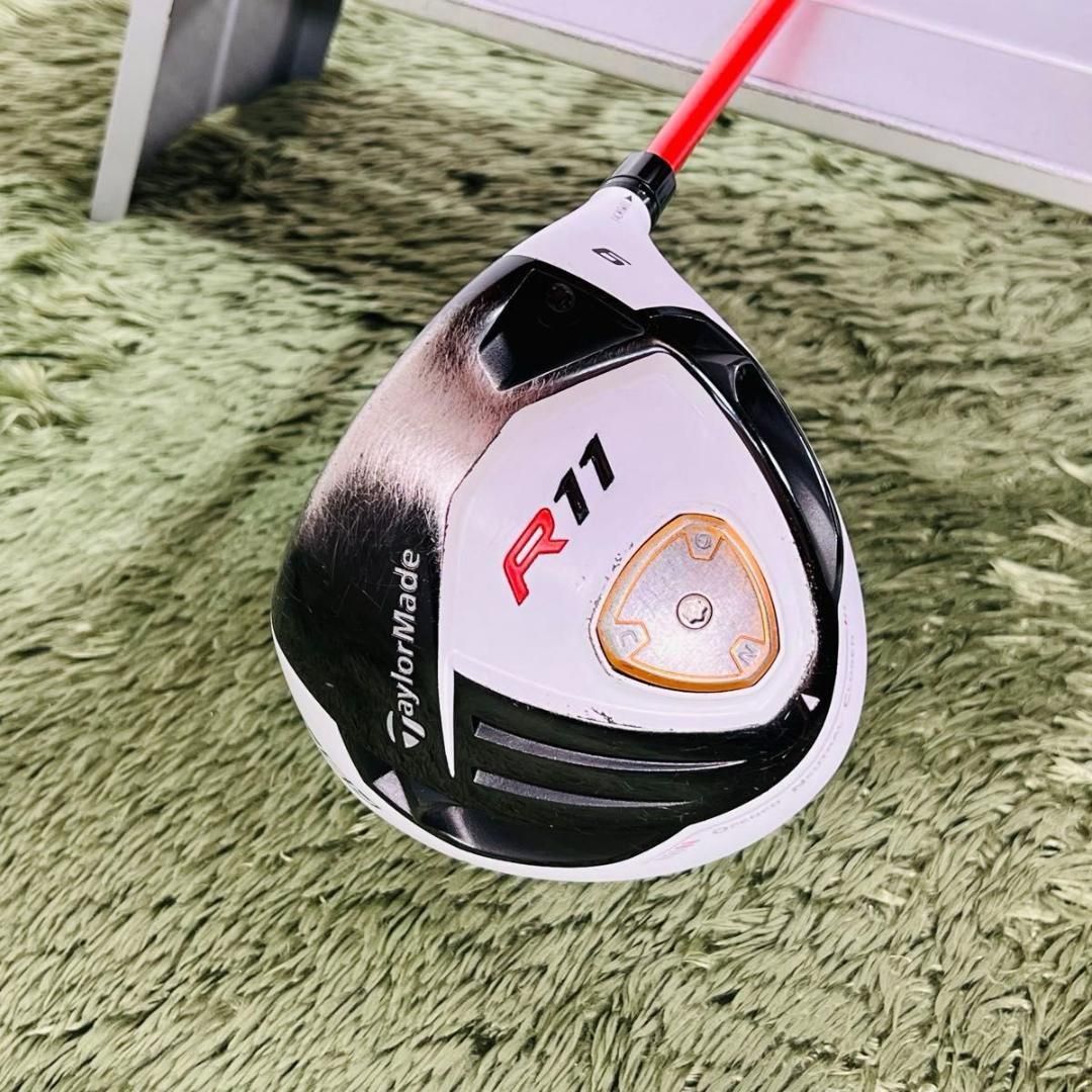 【中古】テーラーメイド R11 ドライバー 単品 メンズゴルフ 初心者 入門 人気モデル TaylorMade TOUR AD DJ 7X 右利き カスタムカーボンシャフト 男性 flex X