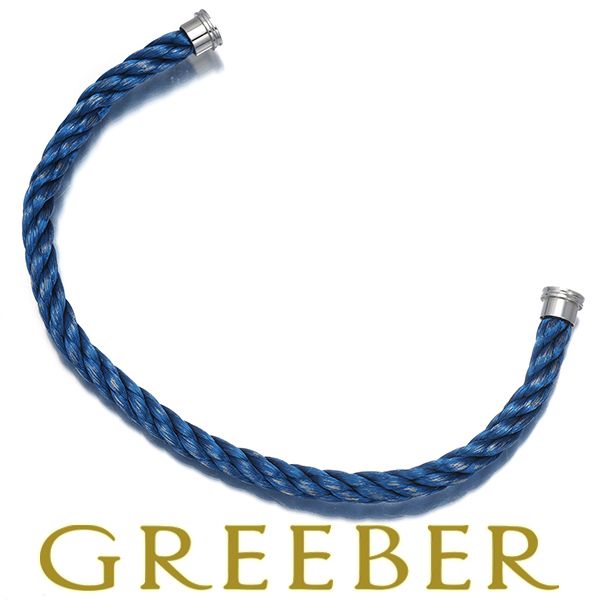 フレッド ブレスレット フォース10 ブルージーン 16刻印 SS #194391