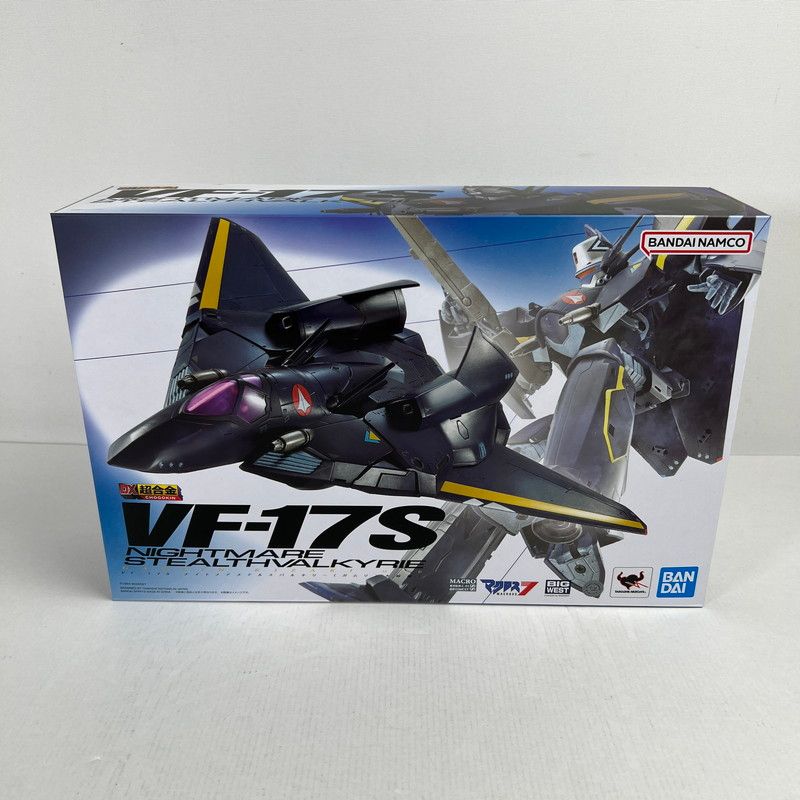 【中古美品】 未開封 DX超合金 VF-17S ナイトメアステルスバルキリー(ガムリン木崎機) 【057-260527-ky-33-fuzh】