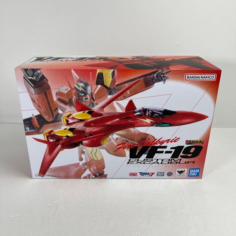 【中古美品】 未開封 DX超合金 VF-19改 エクスカリバー 熱気バサラスペシャル 【057-260527-ky-38-fuzh】