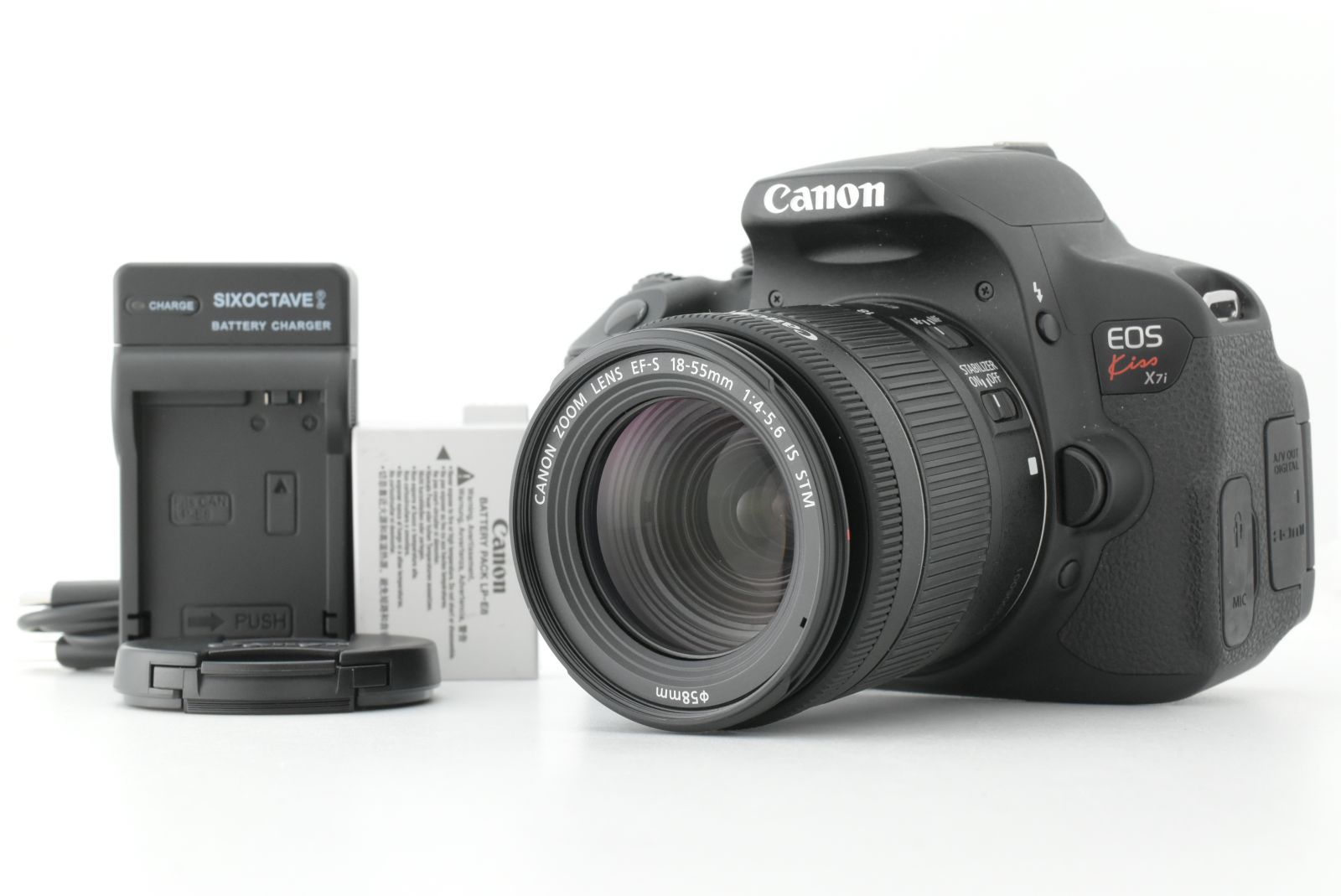 美品】シャッターカウント 9491回 Canon キャノン EOS Kiss X7i EF-S