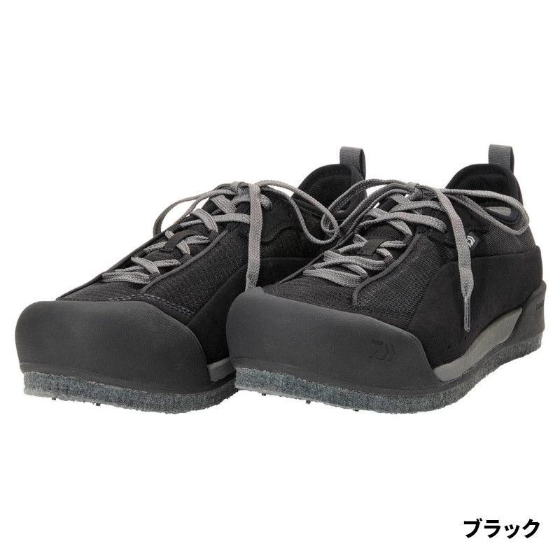 ダイワ フットウェア TGロックショアシューズ ローカット TGスパイクフェルト DS-1600TG 29.0cm ブラック