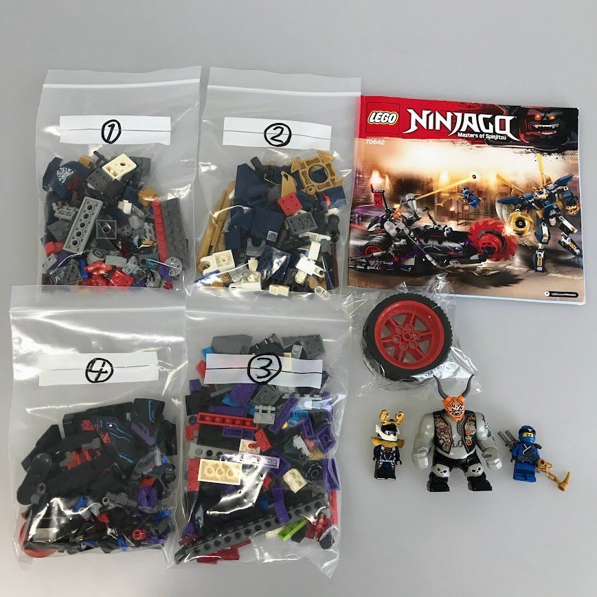 正規品 中古 LEGO レゴ ニンジャゴー 70642 キロウ vs. サムライ X
