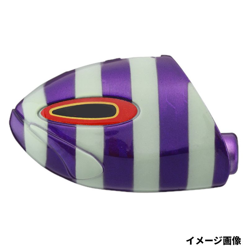 【現品限り】 ジャッカル TG替鈎式アンチョビドラゴンテンヤ ヘッド(タングステン製) 50号 パープル/グローストライプ