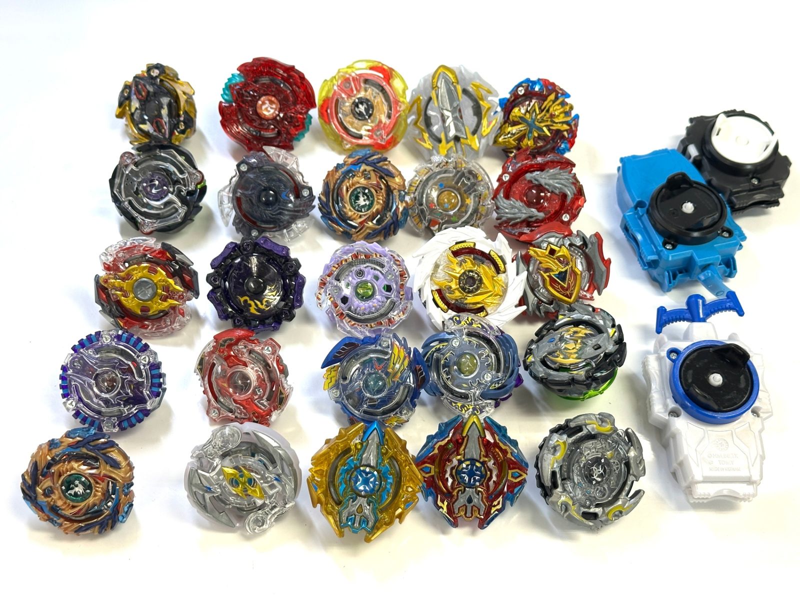 現状品 タカラトミー ベイブレードバースト 25個 まとめセット ランチャー H 5/27
