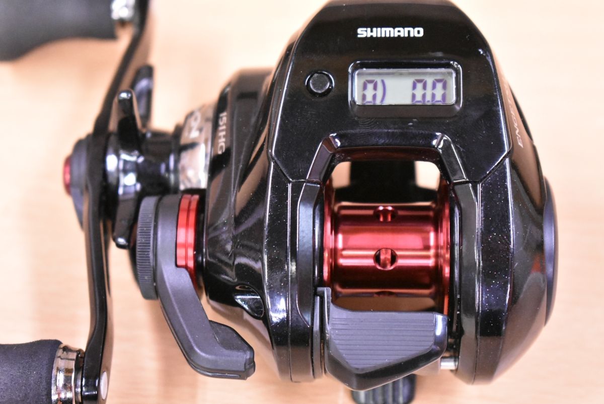 シマノ 19 炎月 CT 151HG SHIMANO ENGETSU ベイトリール カウンター