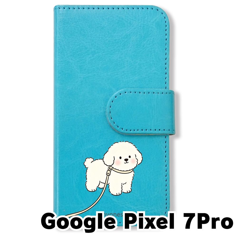 新品未使用】 GOOGLE PIXEL 7 PRO 手帳型スマホ ケース (色：ブルー