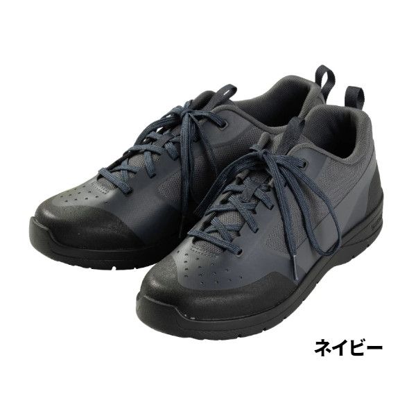 【現品限り】 シマノ フットウェア ゲームシューズ ラバーピン 25.5cm ネイビー FS-002V