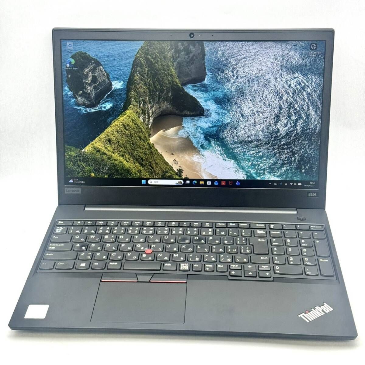 【Aランク/良品】Lenovo ThinkPad E595 TP00095E Ryzen 5 3500U メモリ8GB SSD256GB Office2024 Windows11 Pro