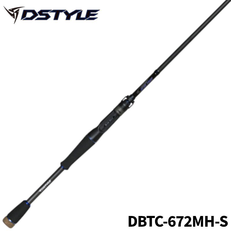 【現品限り】 DSTYLE バスロッド BLUE TREK(ブルートレック) 2ピースモデル DBTC-672MH-S 24年追加モデル バスロッド