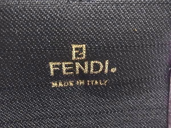 未使用新品　FENDY シガーケース FENDI フェンディ シガレットケース ペカン柄 ブラウン系 PVC×レザー